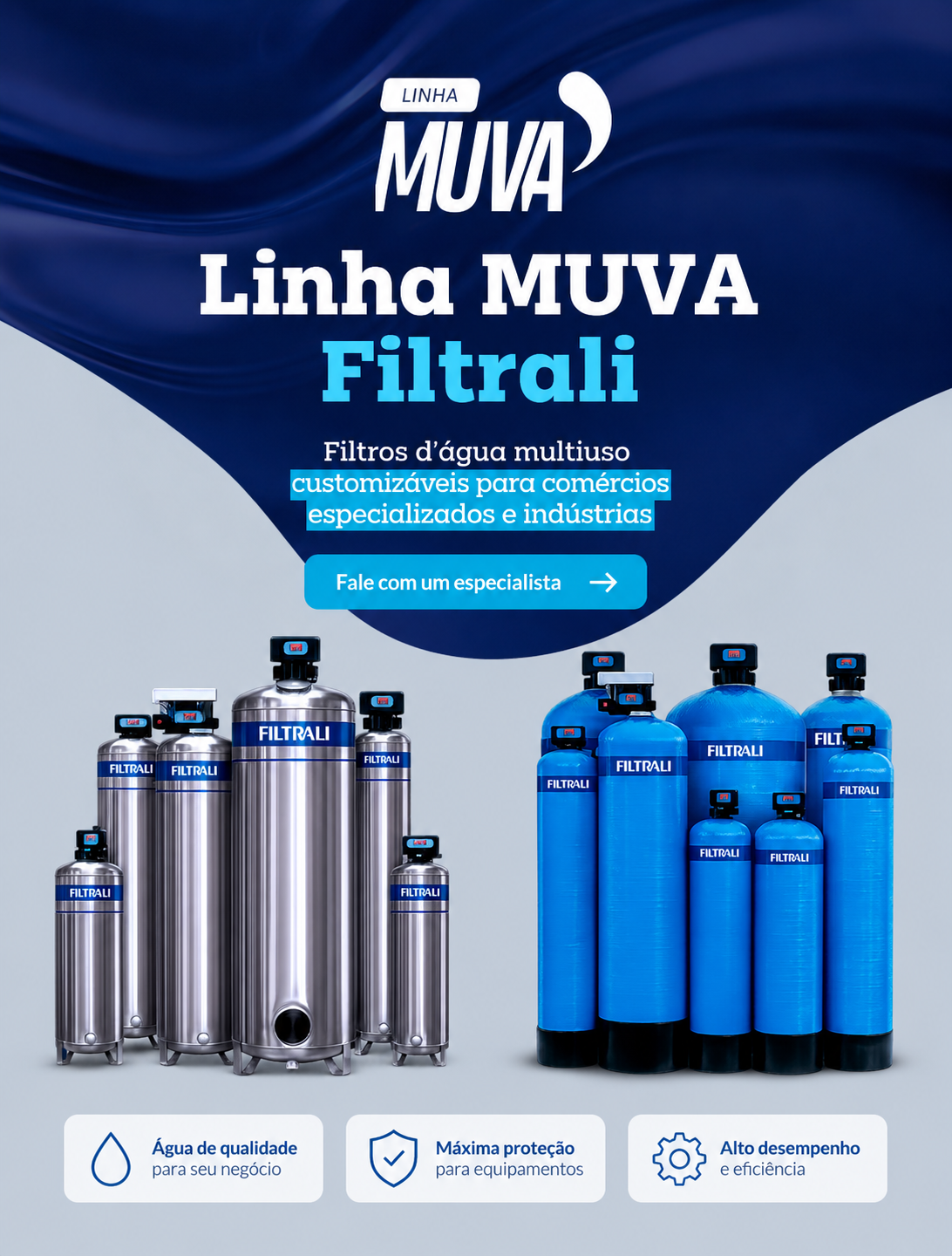 Linha Muva Filtrali